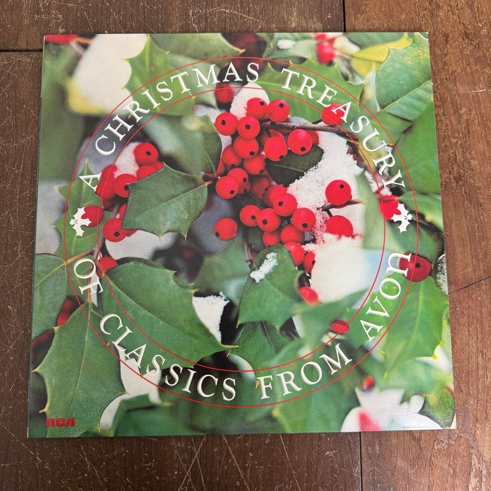 Avon A Christmas Treasury 1985‎ Various Artist LP Vinyl Record